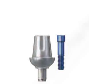 sky esthetic abutment (straight) 0°  - incl screw 2.2