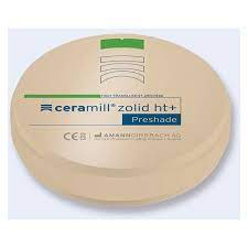 Ceramill zolid HT+ preshades (x98 mm)